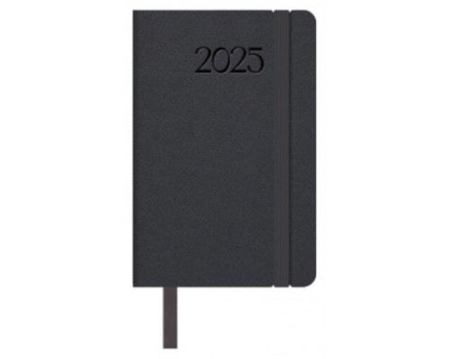 AGENDA 2025 MANHATAN SEMANA VISTA BOLSILLO 8,5 X 13 CM COLOR NEGRO DOHE 12871 - 25 (Espera 4 dias)